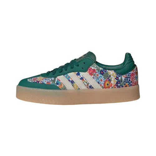 adidas Sambae Cloud White Silver Metallic Gum - Droper