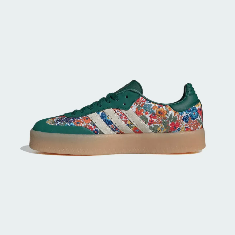 Imagem Liberty London x adidas Sambae Clear Sky Cloud White Gum