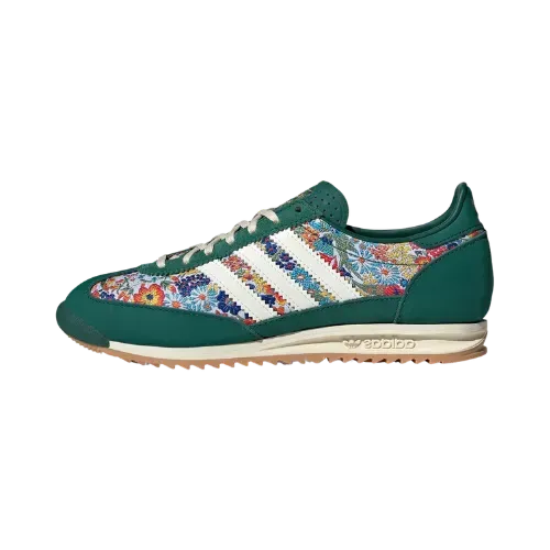 Liberty London x adidas SL 72 OG Collegiate Green Cream White Gum