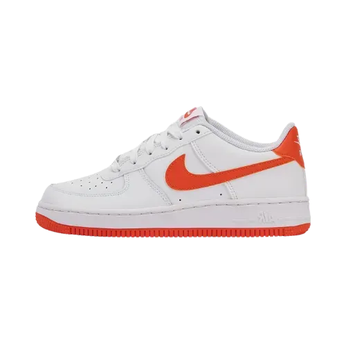 Nike Air Force 1 Low GS White Safety Orange