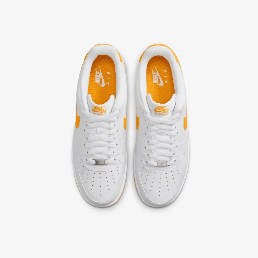 NIKE Air Force 1 Low ホワイト ゴールド Nike Air Force 1 Low White University Gold - Droper