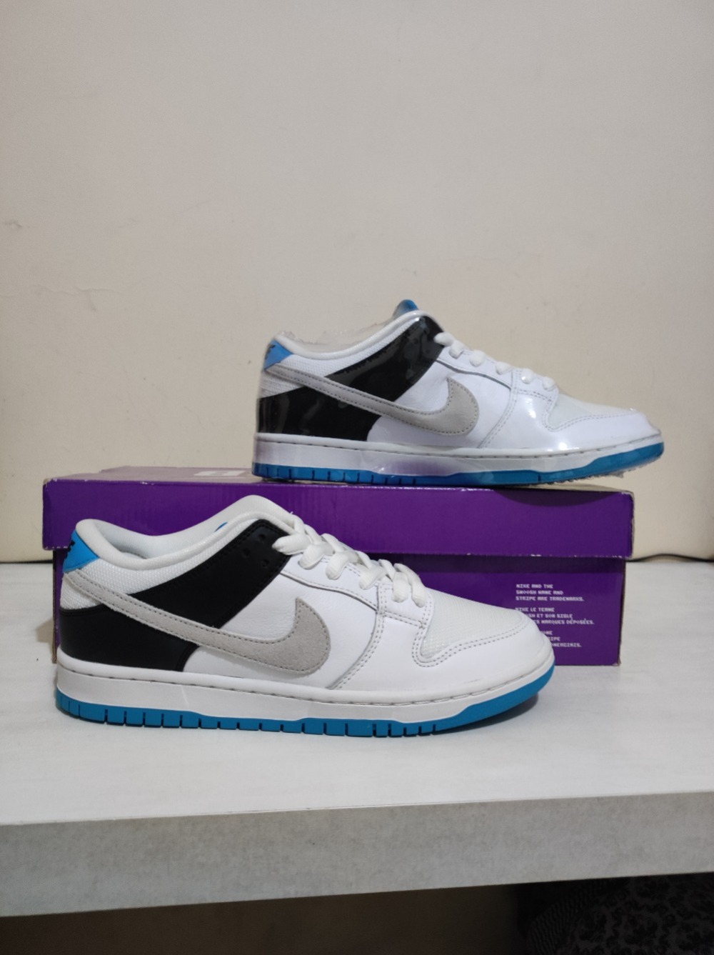 Nike SB Dunk Low Pro Laser Blue — 38, Novo