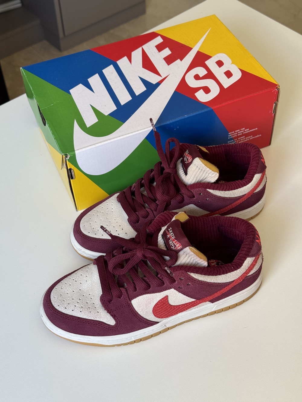 Skate Like a Girl x Nike SB Dunk Low — 35.5, Usado