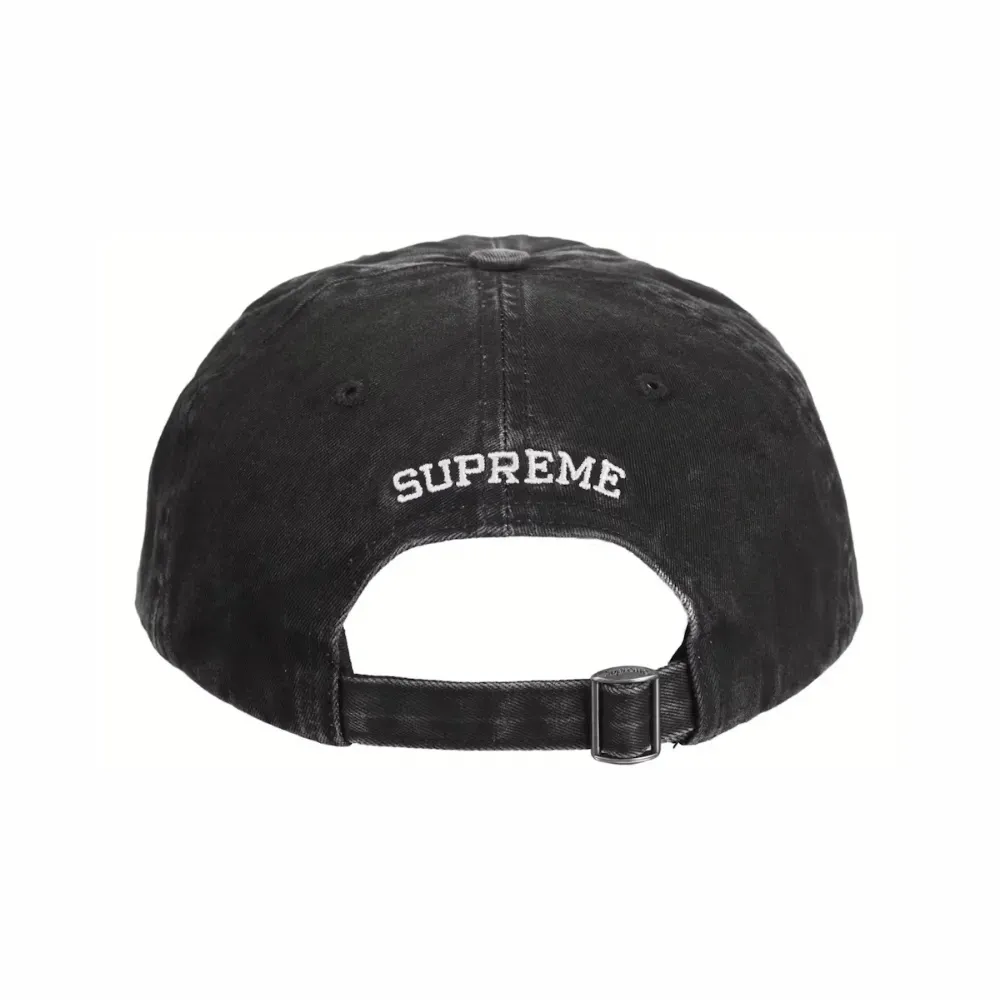 Boné Supreme License Plate 6-Panel Black - Droper