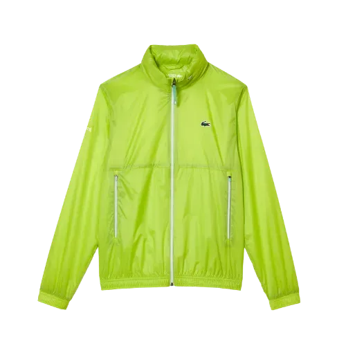 Novak Djokovic x Lacoste Jaqueta Tennis Zip Up Giallo