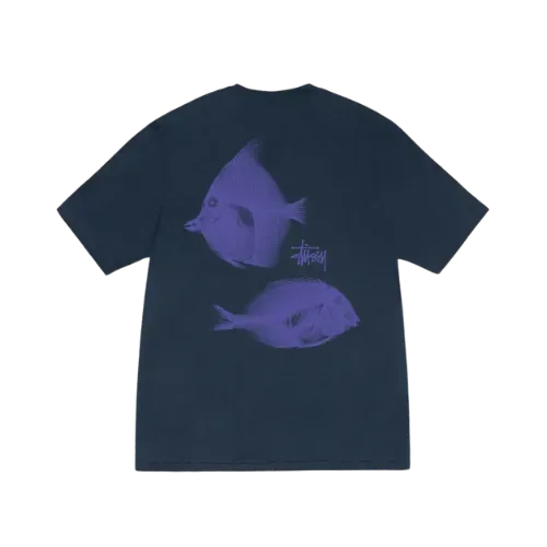 Camiseta Stussy X-Ray Fishin Navy