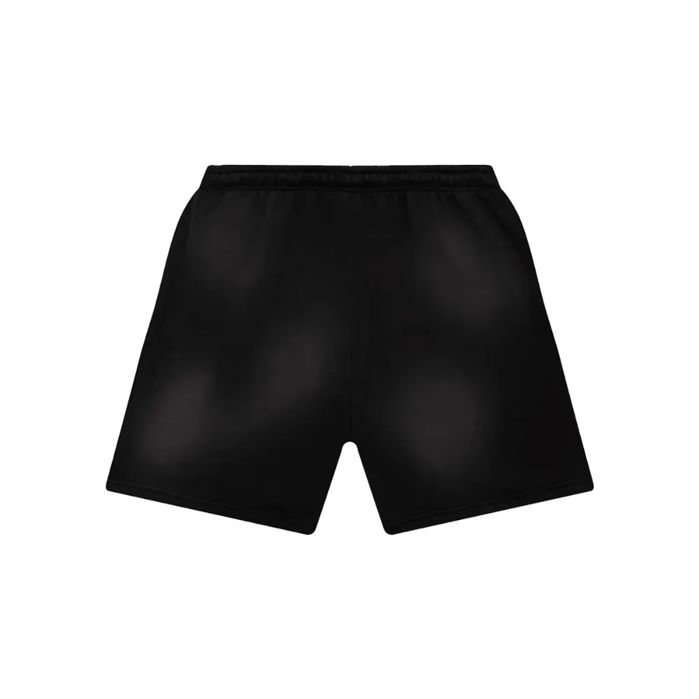 Shorts Hellstar Flame Marrom Branco - Droper