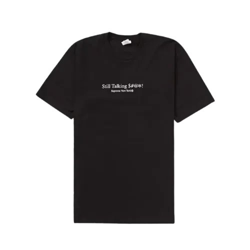 Camiseta Supreme Still Talking Black