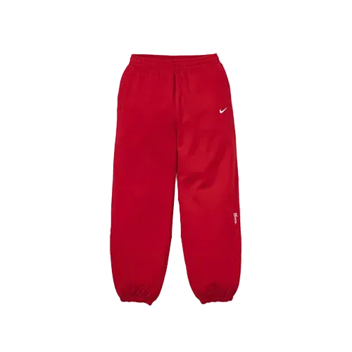 Calça Supreme Bandana Jacquard Baggy Jean Red - Droper
