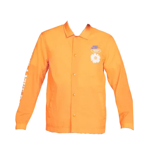 Jaqueta Nike Sportswear Have a Nike Day Woven Coach Orange