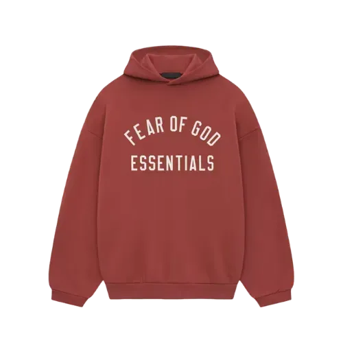 Moletom Fear of God Essentials Fleece Crimson
