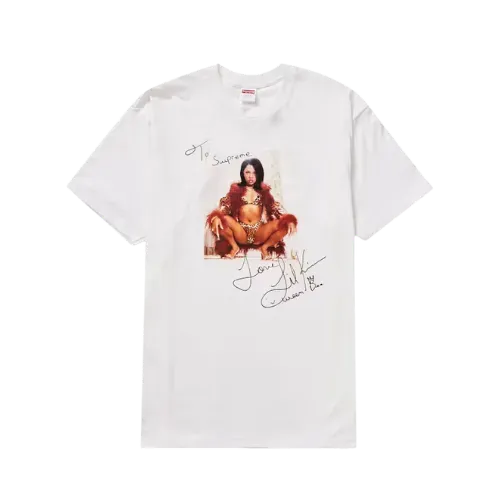 Camiseta Supreme Lil Kim White