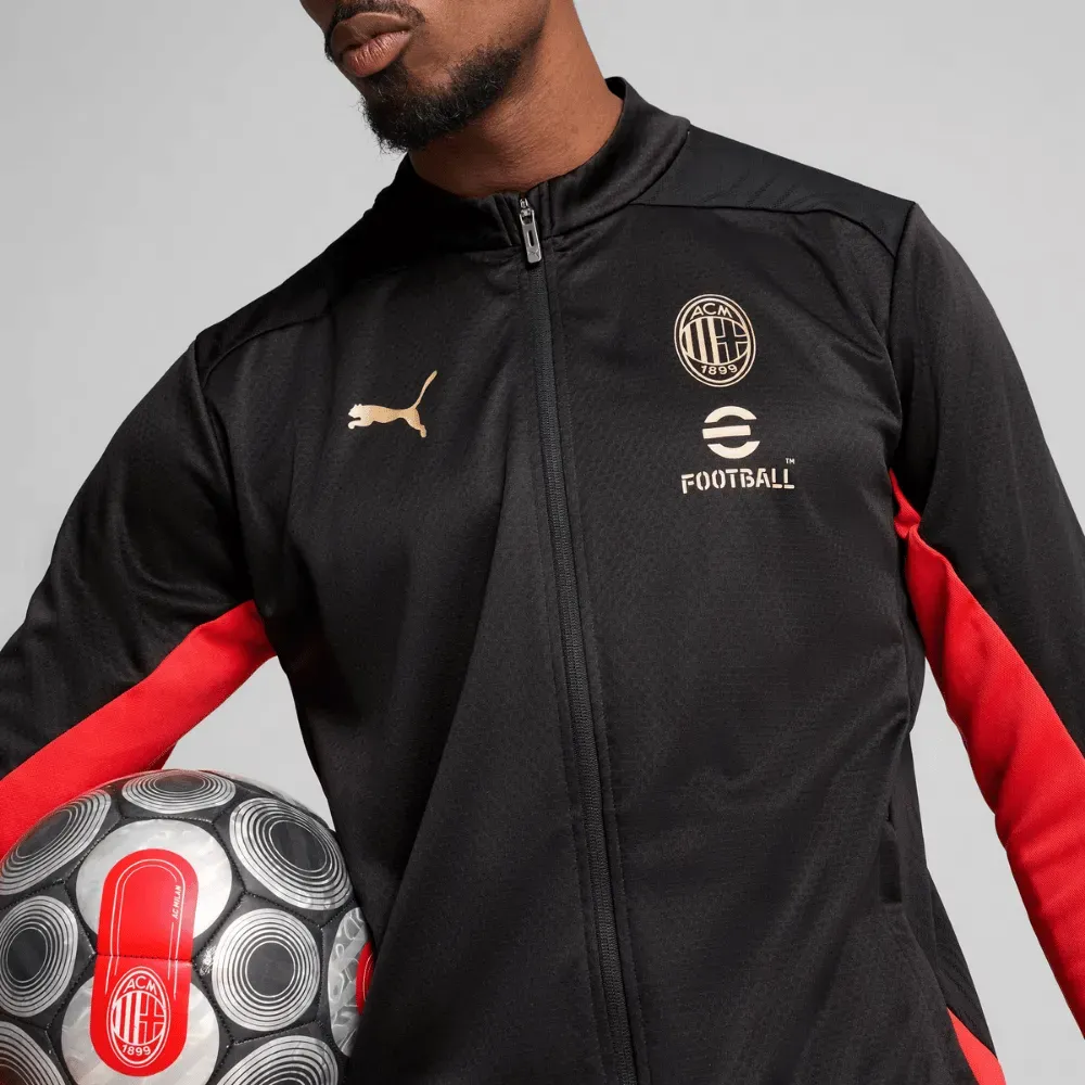 Jaqueta Puma AC Milan Treino Black - Droper