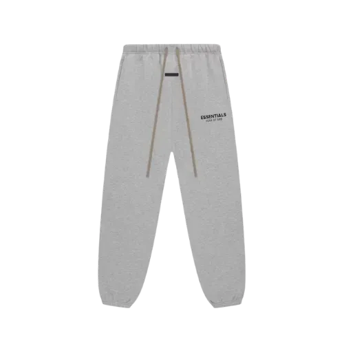 Calça Fear of God Essentials Fleece Essential Light Heather Gray
