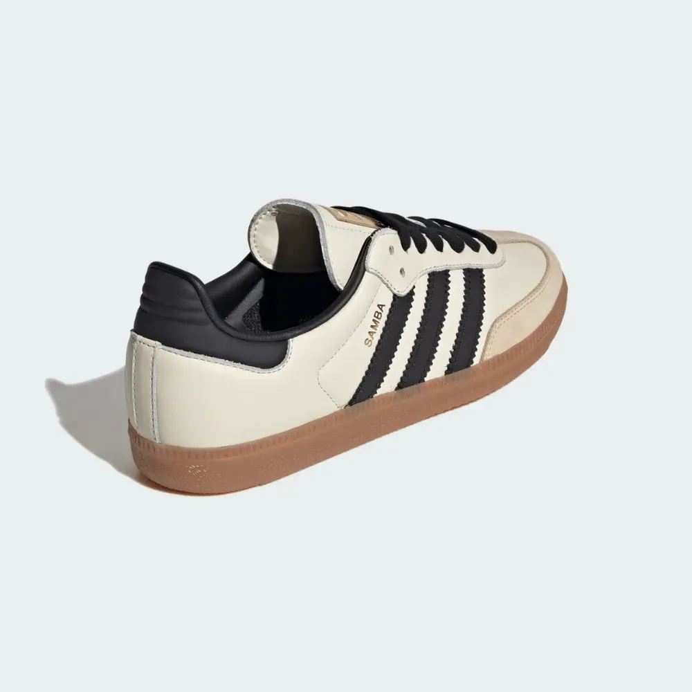 adidas Samba OG Cream White Core Black Sand Strata - Droper