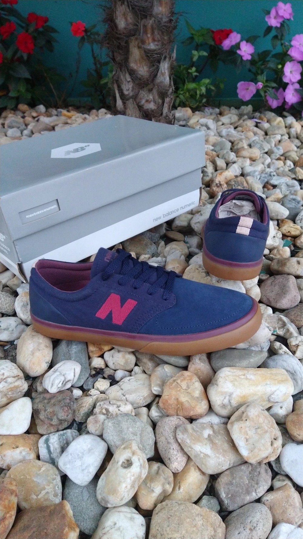 New Balance Numeric 345 Navy