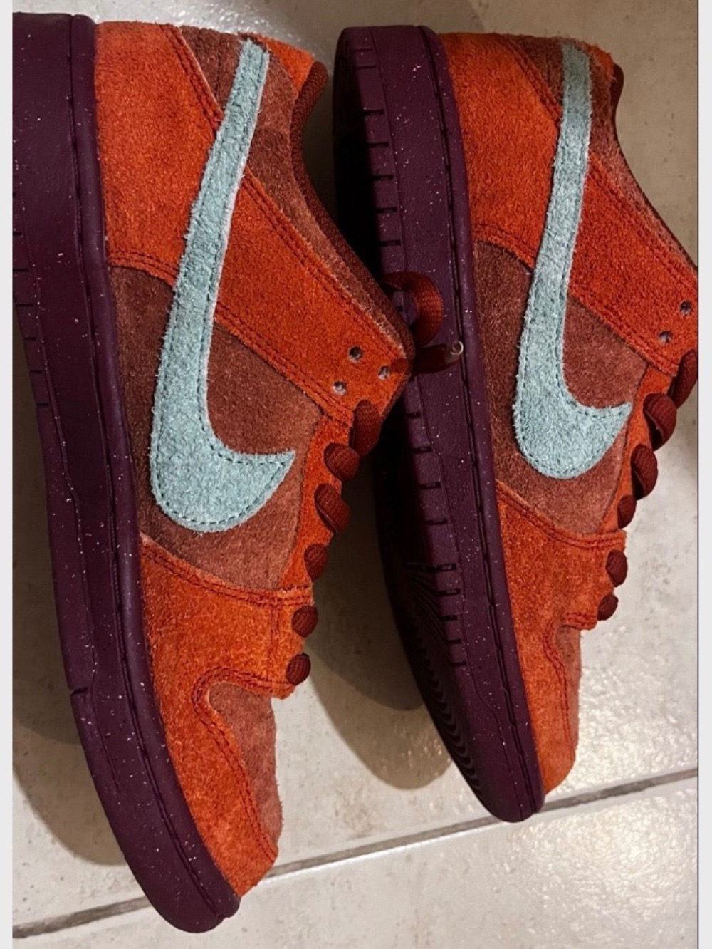 Nike SB Dunk Low Pro Mystic Red and Rosewood — 37, Usado