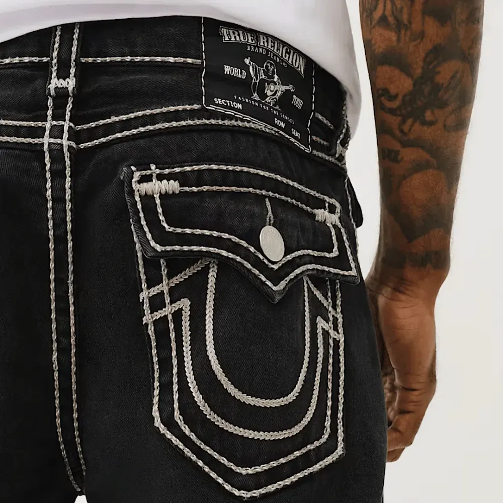 Calça True Religion Ricky Super T Rope Stitch Straight Loubet