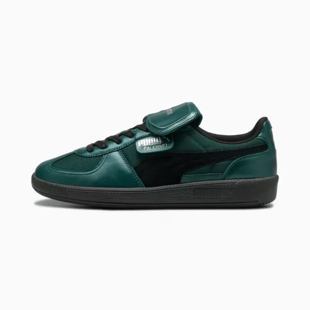 Harry Potter x Puma Palermo 2 Leather Tongue Dark Myrtle Black