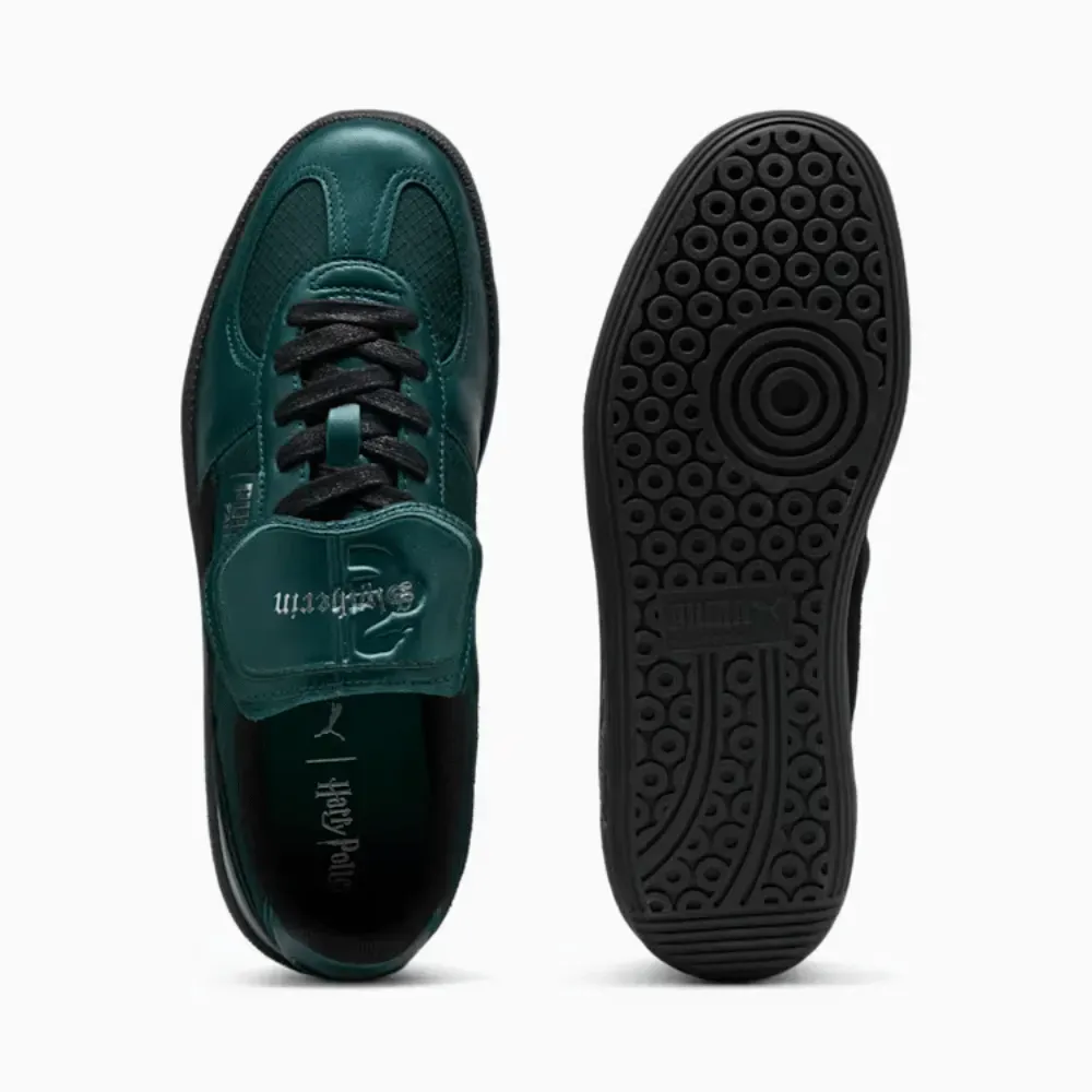 Harry Potter x Puma Palermo 2 Leather Tongue Dark Myrtle Black