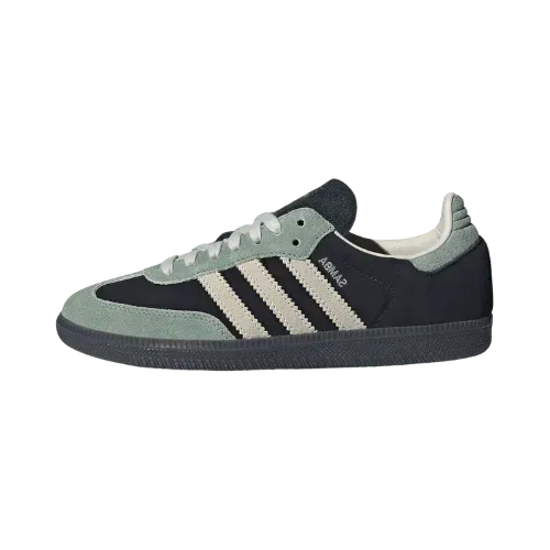 adidas Samba OG Core Black Alumina Silver Green