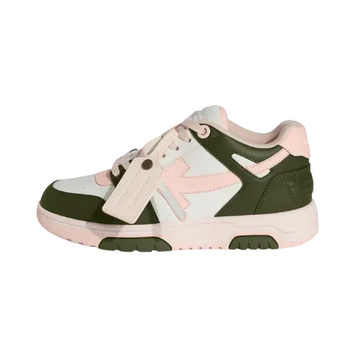 Off-White Out Of Office White Green Pink