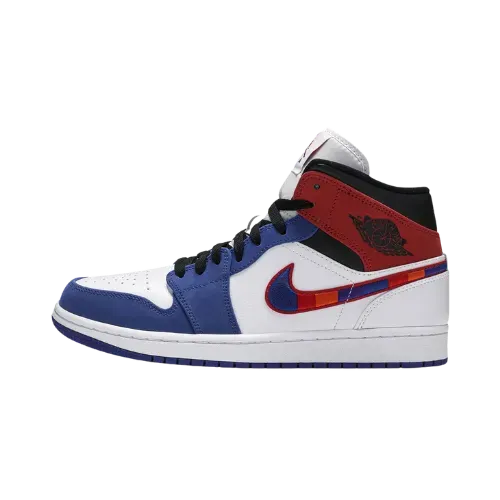 Air Jordan 1 Mid Multi-Color Swoosh