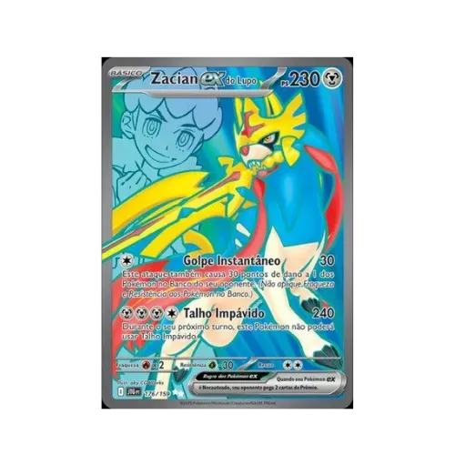 Zacian ex do Lupo 2025 Pokémon TCG (176/159) - Droper