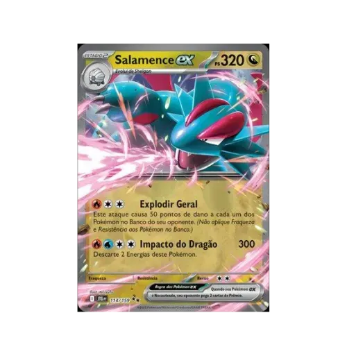 2025 ポケモンカード サ Salamence ex Salamence ex 2025 Pokémon TCG (114/159) - Droper