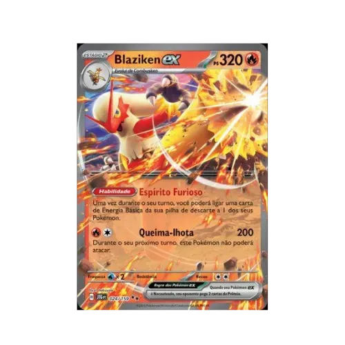 Blaziken ex 2025 Pokémon TCG (024/159) - Droper