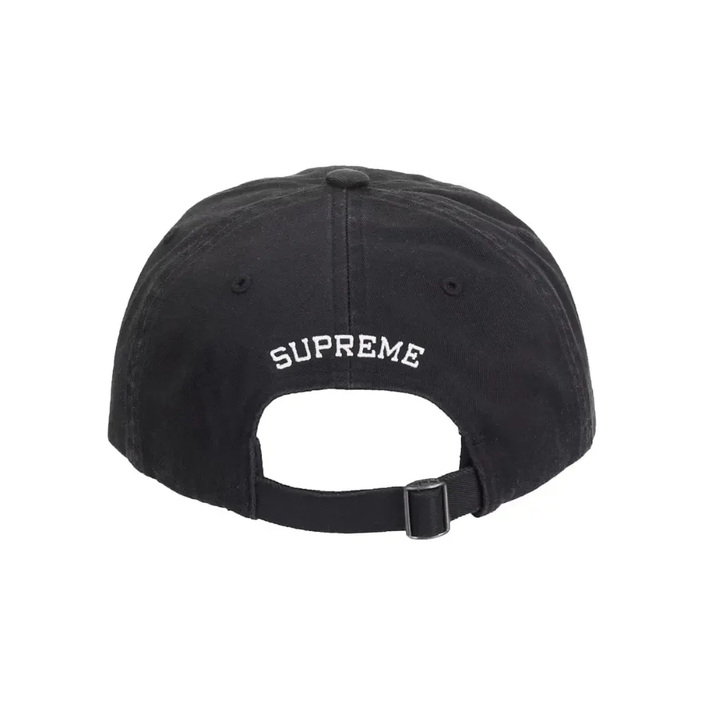 Boné Supreme Wings Logo 6-Panel Black - Droper