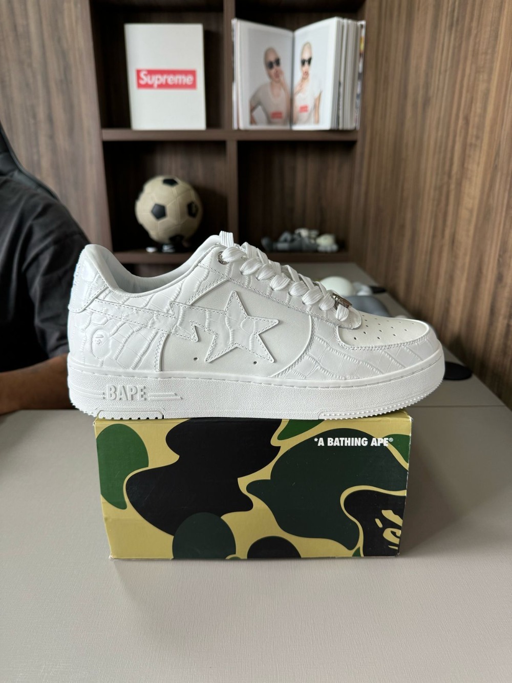 A Bathing Ape Bape Sta #3 White
