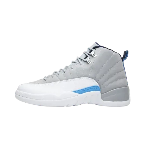 Air Jordan 12 Grey University Blue