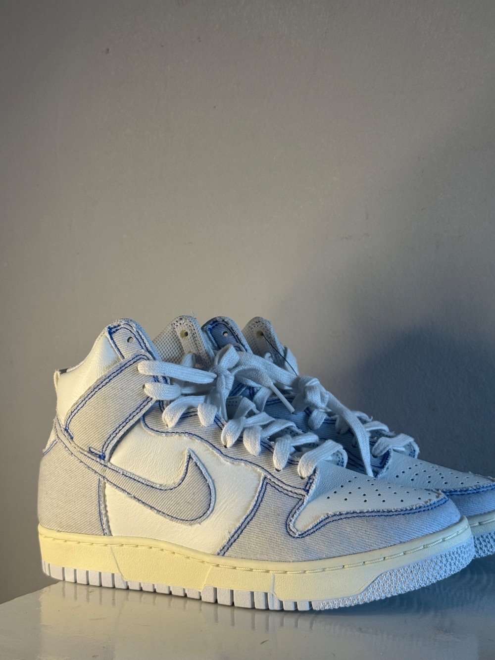 Nike Dunk High Sail Gum — 34, Novo