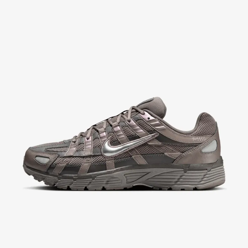 Imagem Nike P-6000 Cave Stone Metallic Silver Medium Ash