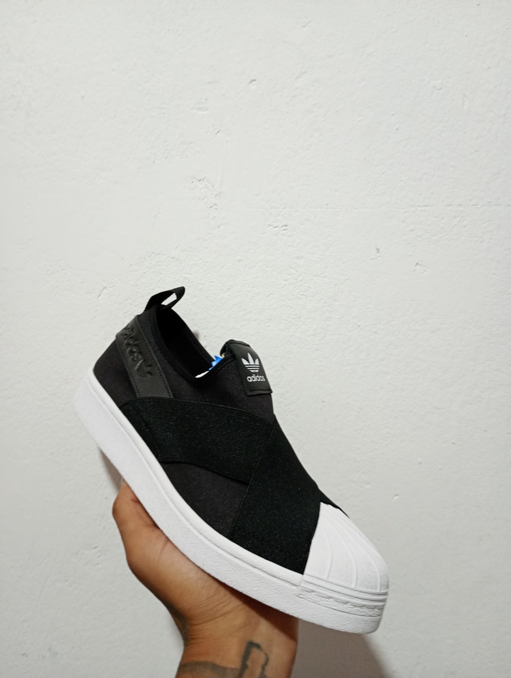 adidas Slip-On Superstar Core Black