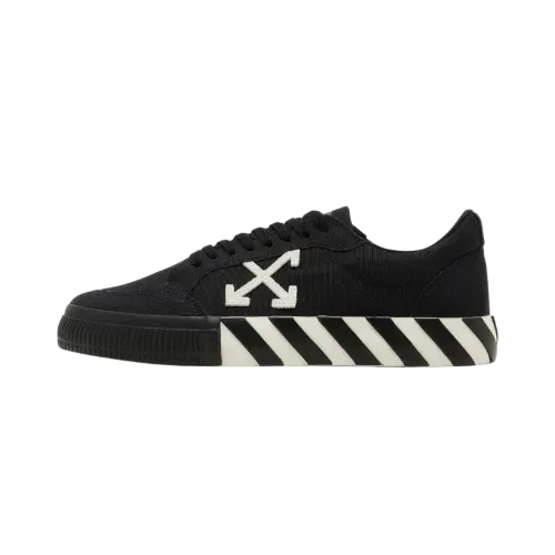 Off-White Vulcanized Low Black