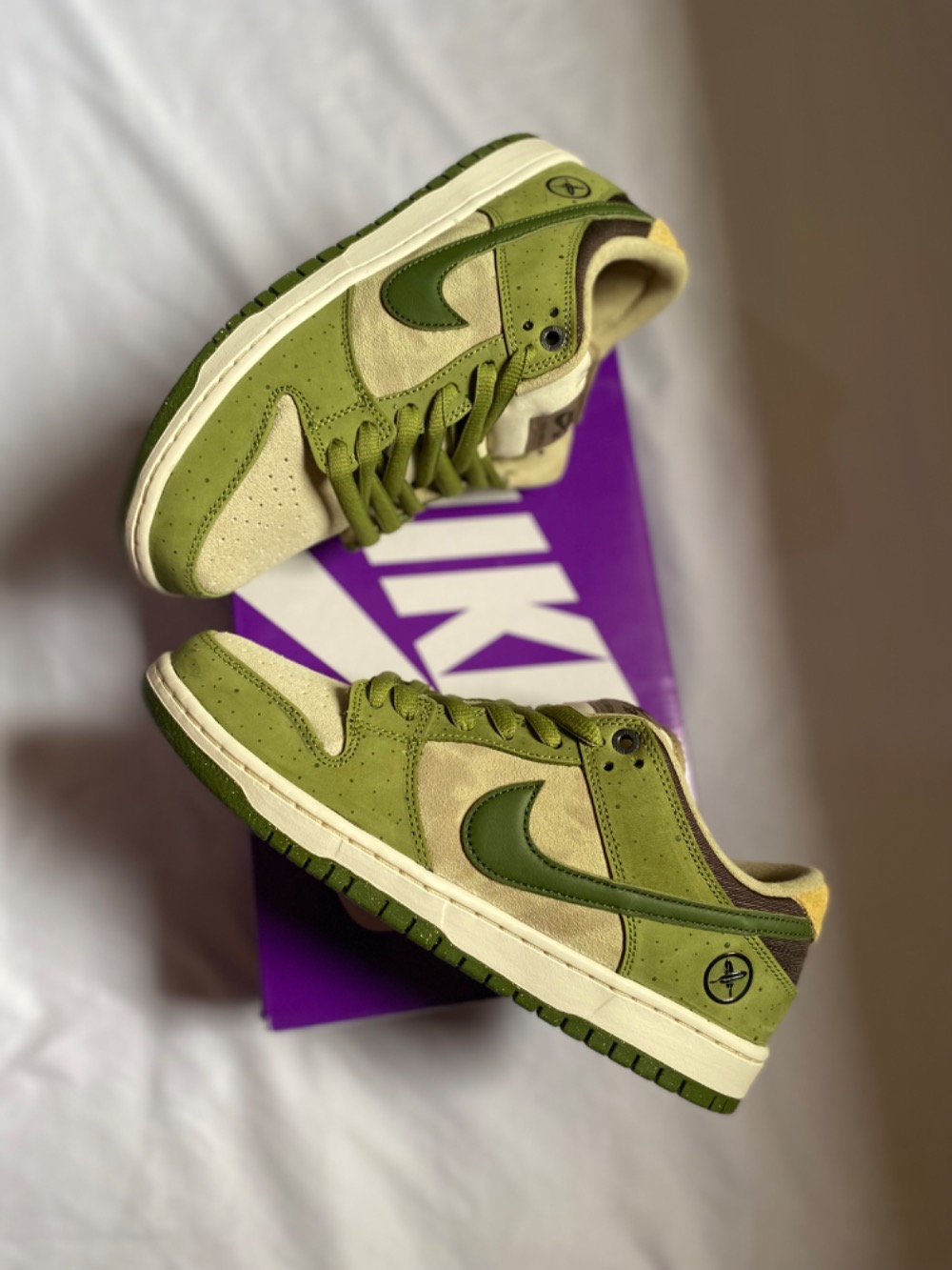 Yuto Horigome x Nike SB Dunk Low Matcha — 42.5, Novo