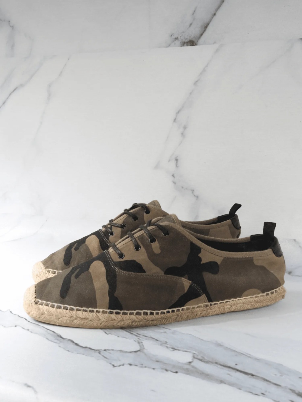 Tênis Yves Saint Laurent Espadrille Camouflage