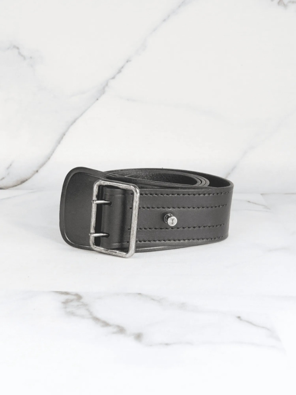 Cinto Yves Saint Laurent Basic Preto