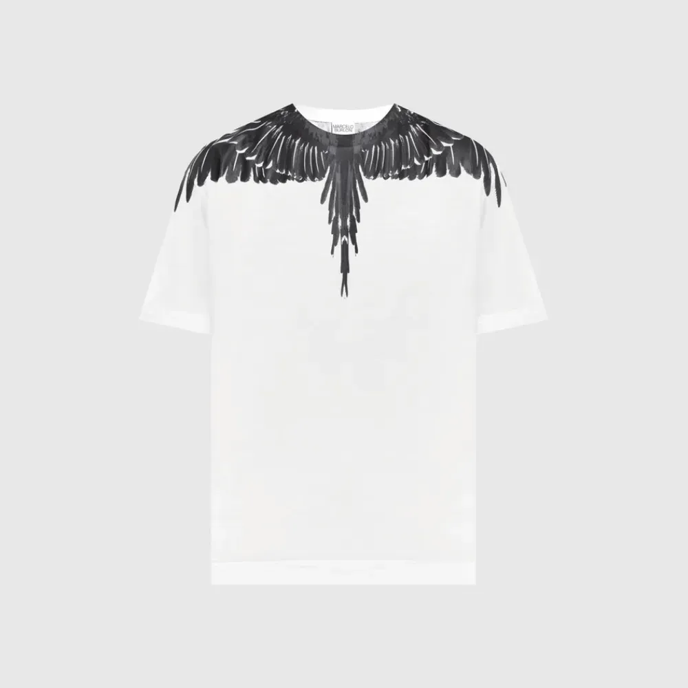 Camiseta Marcelo Burlon Print White - Droper