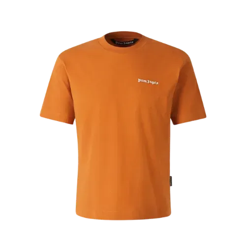 Camiseta Palm Angels Logo Embroidered Pack Of Three Orange
