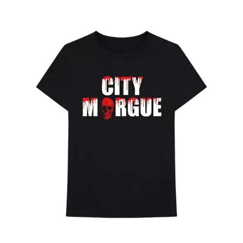 City Morgue x Vlone Camiseta Dogs Black