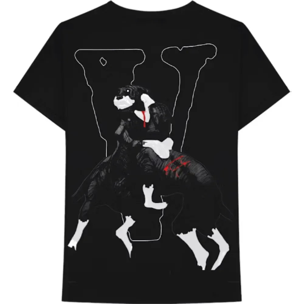 City Morgue x Vlone Camiseta Dogs Black - Droper