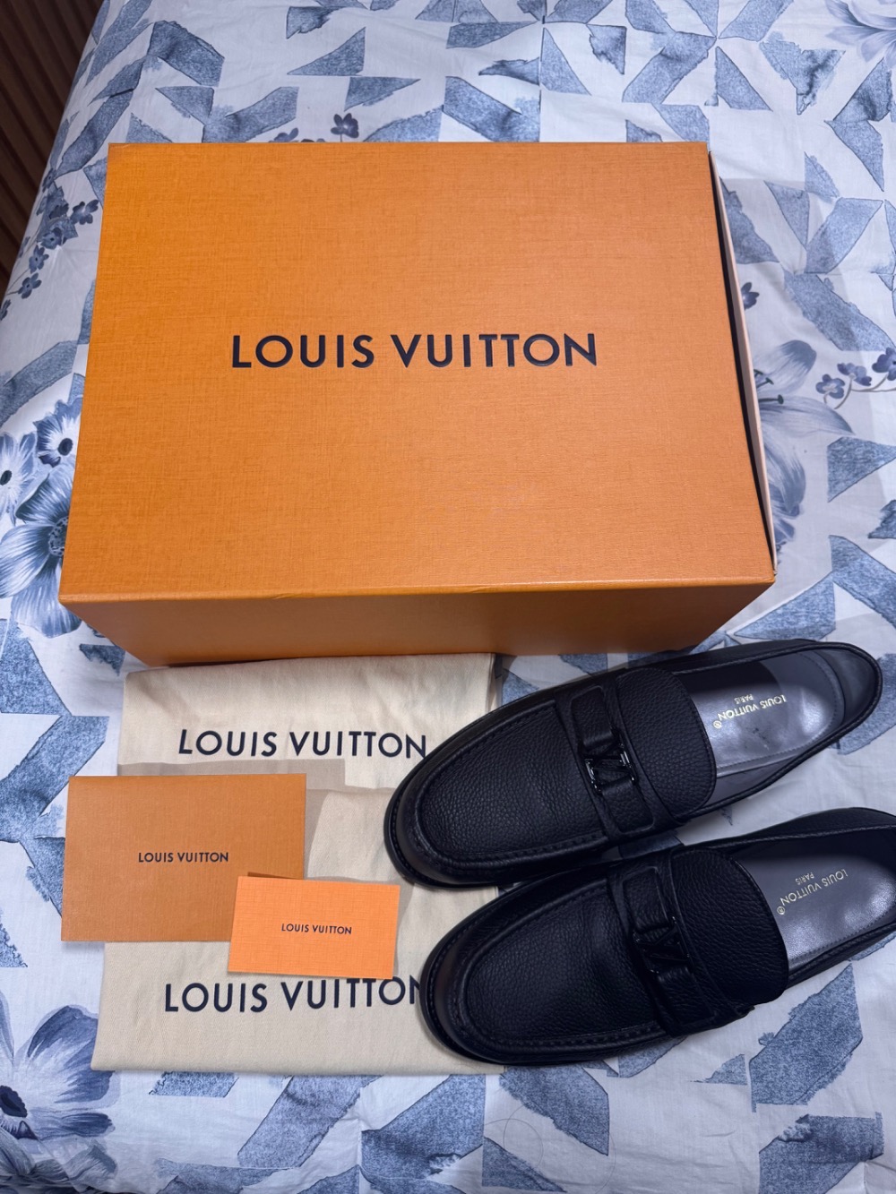Louis Vuitton Loafer Major Black — 42, Usado