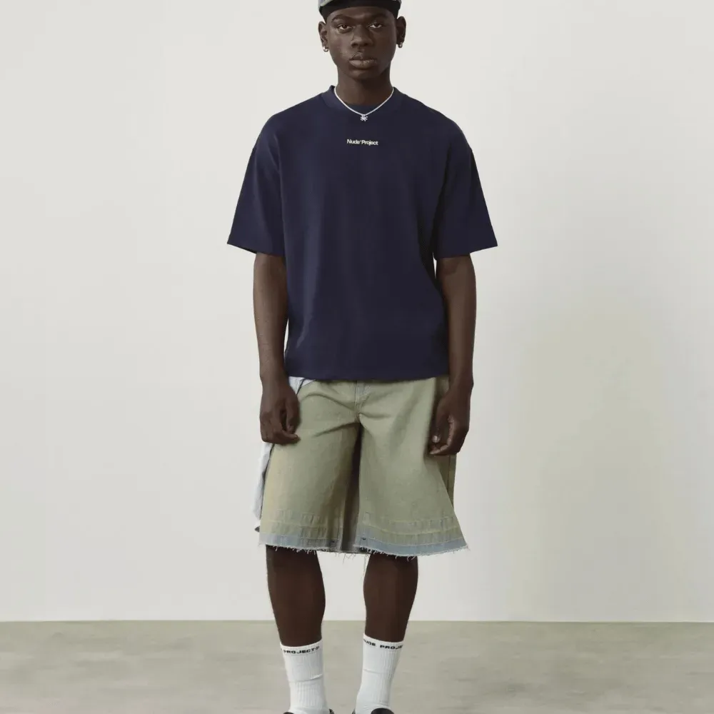 Camiseta Nude Project Cult Washed Navy - Droper