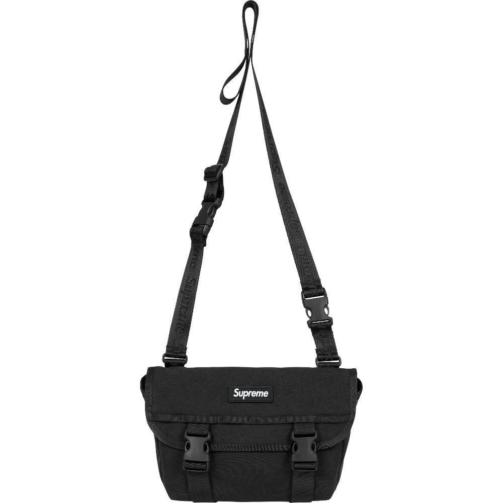 Mini Bolsa Supreme Messenger Black — Único, Novo