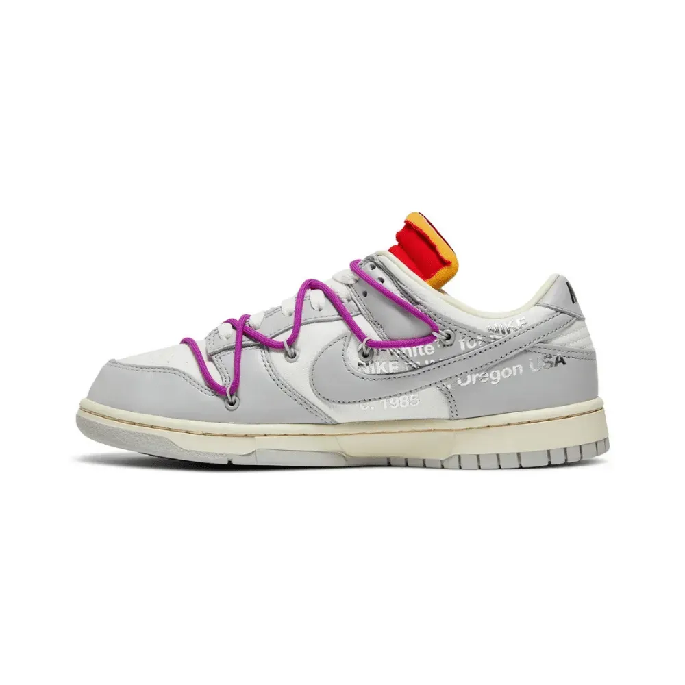 Off-White x Nike Dunk Low Lot 45 of 50 - Droper
