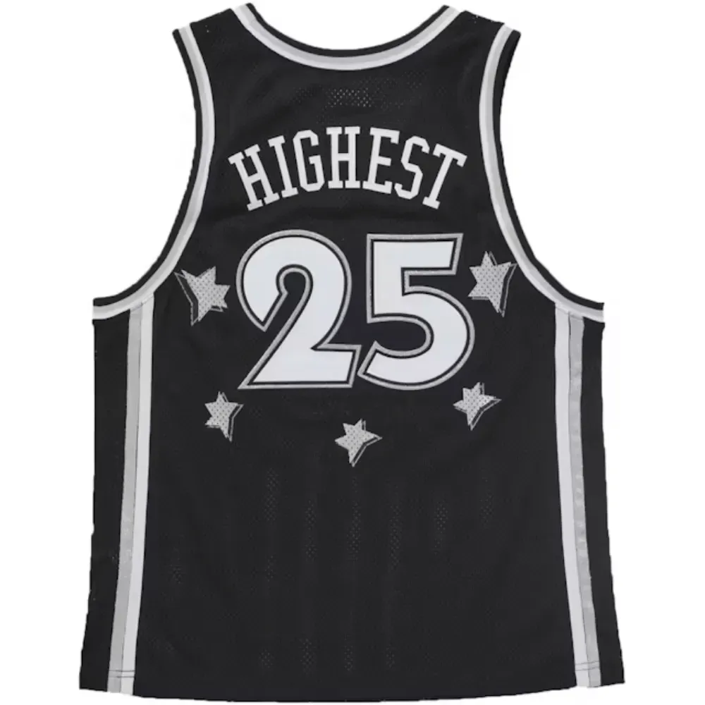 Camiseta Supreme All Star Basketball Jersey Black - Droper