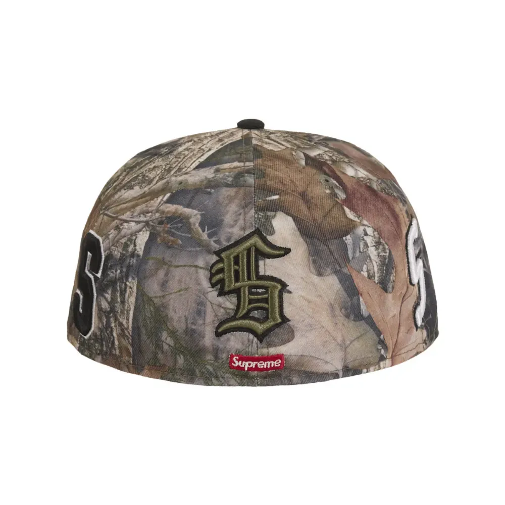 supreme　New Era 59FIFTY 迷彩キャップ 7 1/8 Boné Supreme Multi S Logo New Era 59Fifty Fitted Camo - Droper
